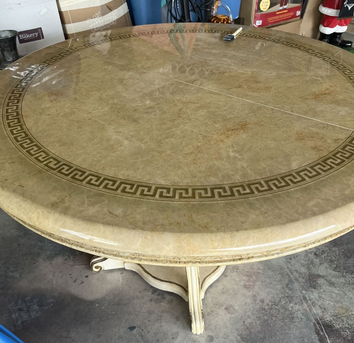 Frenchprovincial Style Table Italian Made Versace