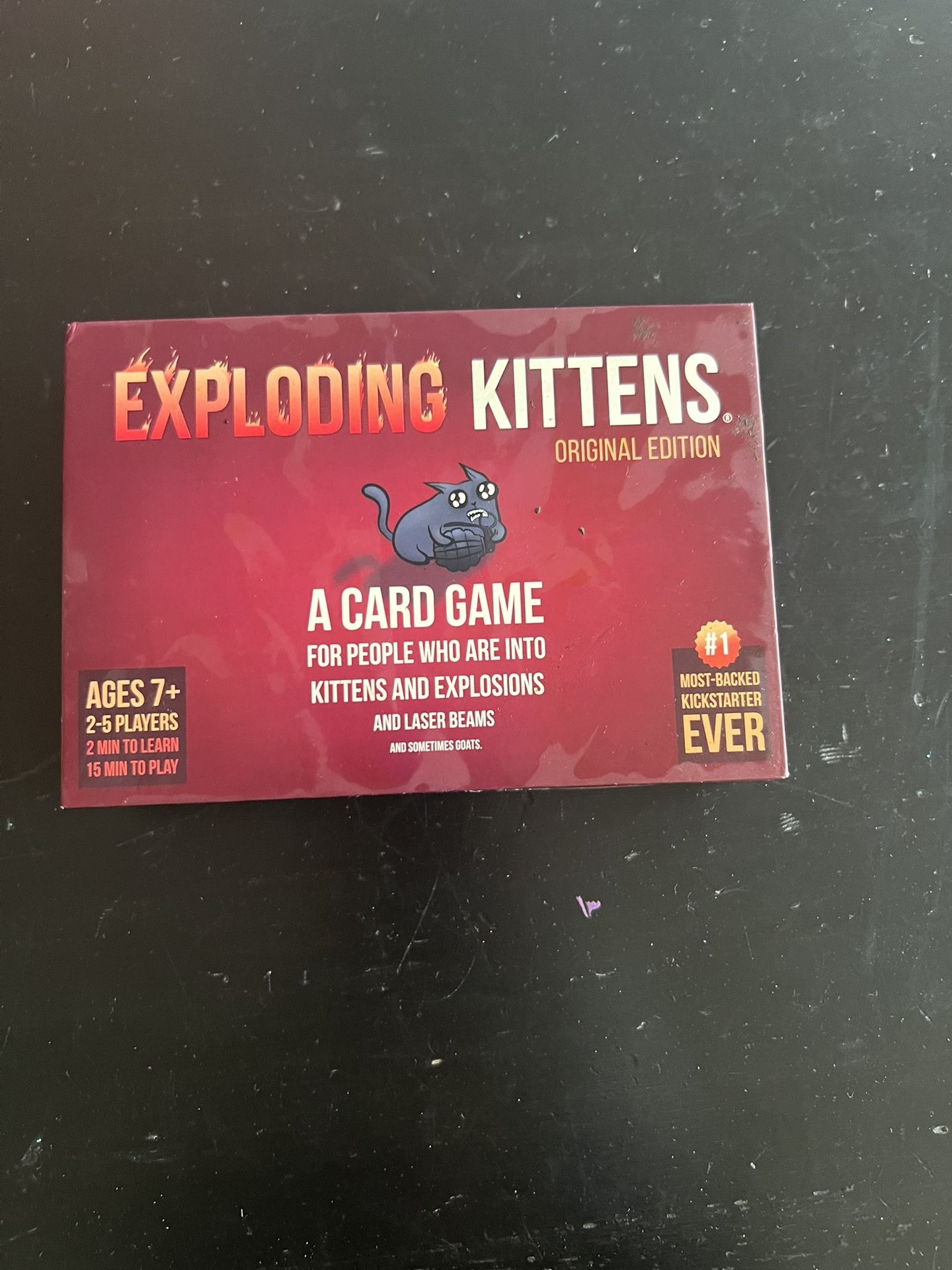 Exploding Kittens Card Game. Like New!!
