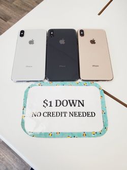 Apple iPhone XS - Pay $1 DOWN AVAILABLE - NO CREDIT NEEDED