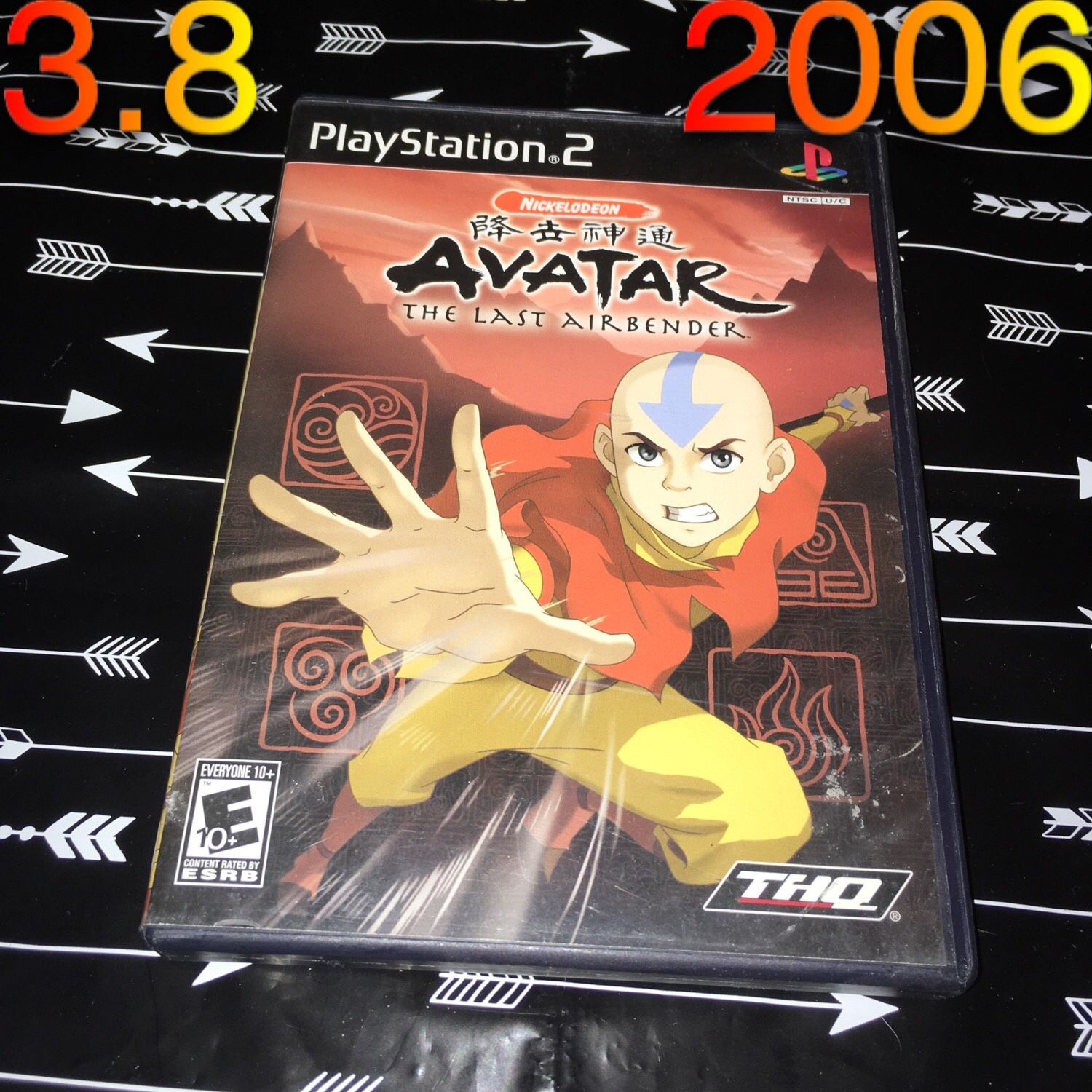 2006 PS2 Avatar The Last Airbender game