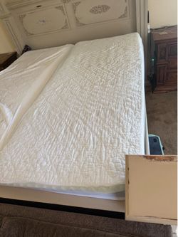 Cal king (2 twin XL) mattress