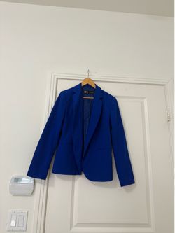 Zara blue blazer size 10