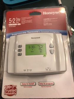 Honeywell thermostat programmable