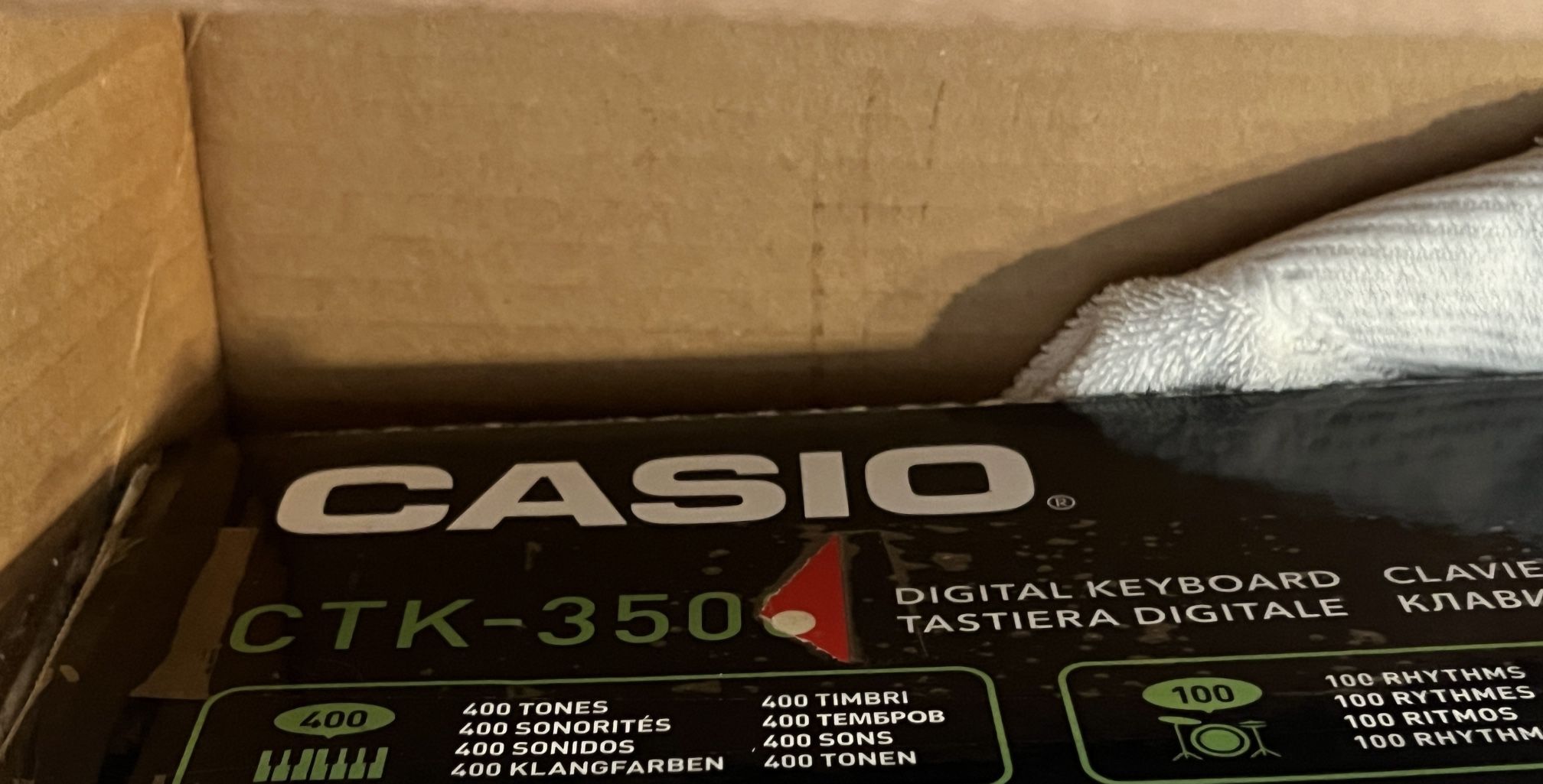 CASIO CTK 3500 Digital Electric Piano With Keyboard Stand And Bench