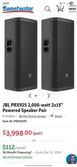 Jbl Prx925