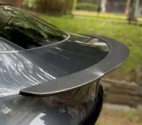 Brand New Tesla Y 2020 -2024 REAL Carbon Fiber Rear Duckbill LIP Spoiler BNIB 