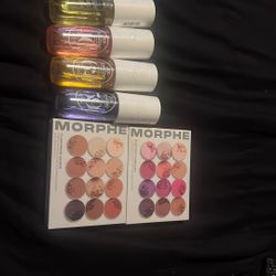 Assorted morphe Pallets And Sol De Janeiro Sprays
