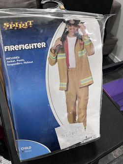 Boys Firefighter Costume