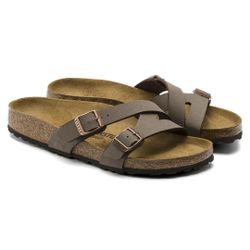 Birkenstock Arizona Yao Balance Mocha New $75 Size 38