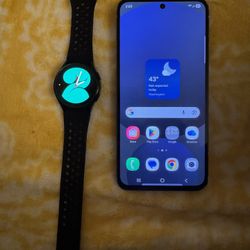 Samsung S24 FE 5G + Galaxy Watch 4
