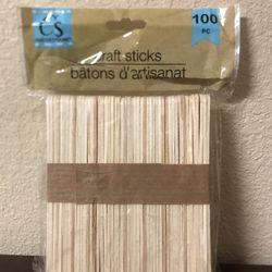 Craft Sticks 100 Piece