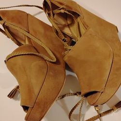 Michael Kors Wedge Sandals Size 8 1/2M