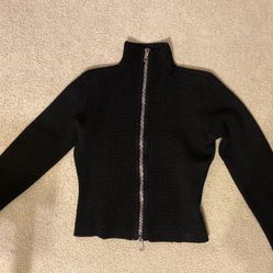 Women’s Burberry Zip Up Sweater 