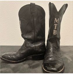 Ostrich Boots