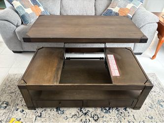 Rustic Pop-Up Coffee Table