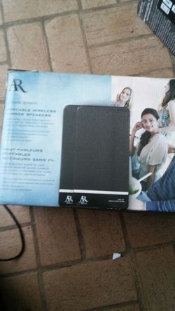 Portable wireless speakers
