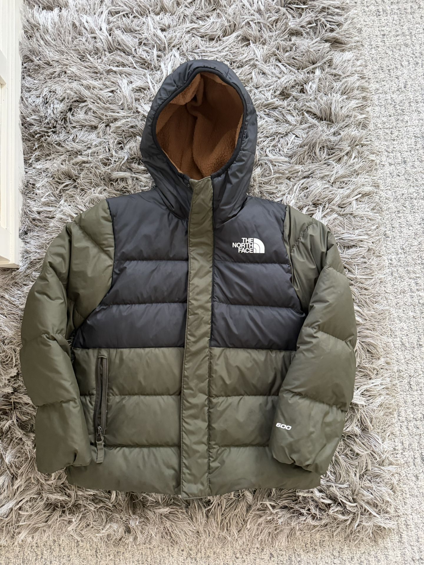 The North Face puffer boys jacket