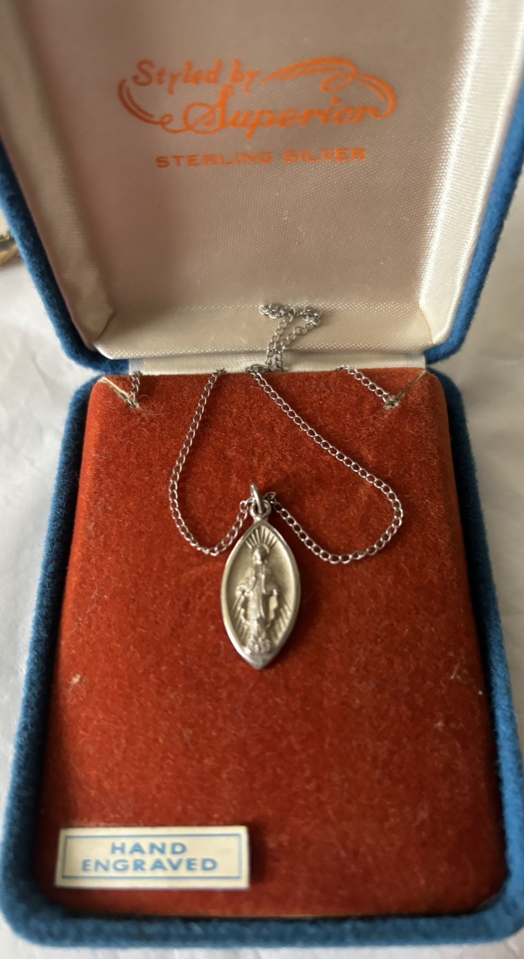 Superior Sterling Silver Holy Medal