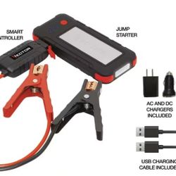 Vector Jump Starter with USB Power Bank (Replaces Jumper Cables)