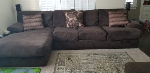 Mor furniture micro fiber couch