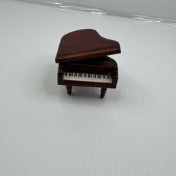 Vtg Dollhouse Miniature Grand Piano