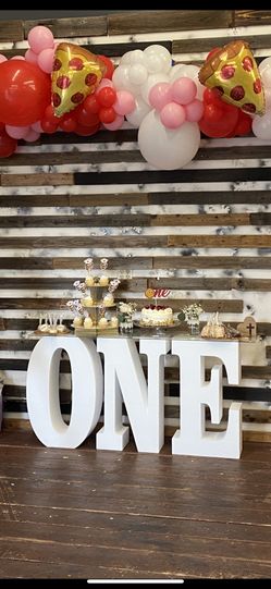 “ONE” Table $75