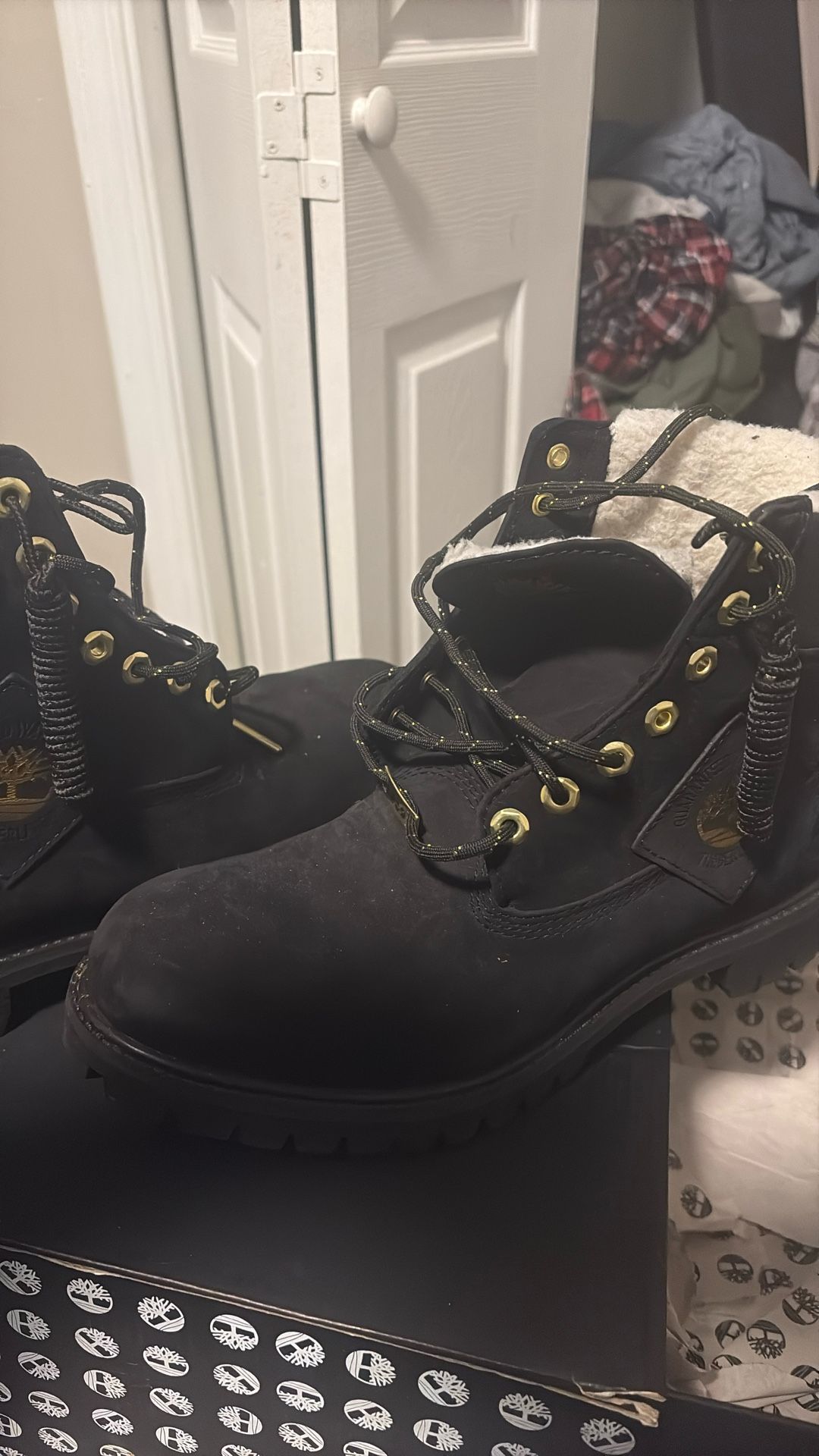 Black Timberland Boots