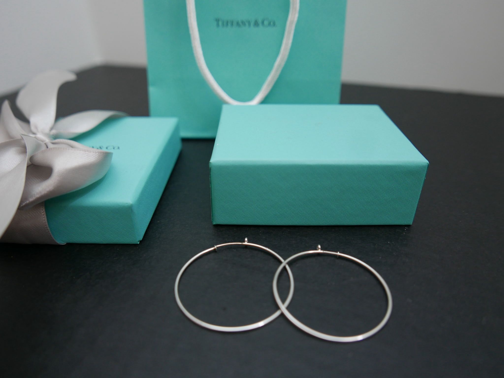Tiffany Hoop Earrings /Diamond