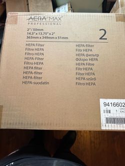 New Sealed Fellowes AeraMax Pro AM3 AM4 HEPA Filters 2-Pack (contact info removed)