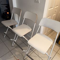 Bar stool with backrest, foldable (3) 