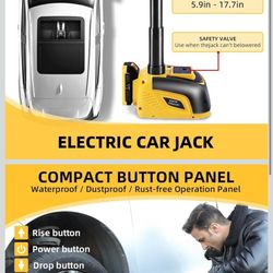 Cordless car jack with remote Control 