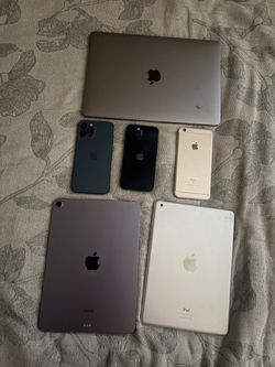 2 tablets 3 iPhone  1 computadora