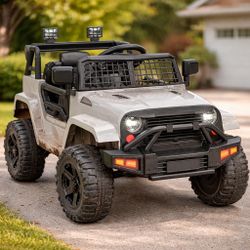 Like New 2-Speed 12V Electric Car for Kids & Toddlers with Remote Control and Charger