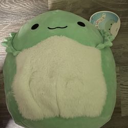 11 Inch Squishmallow Green Axolt