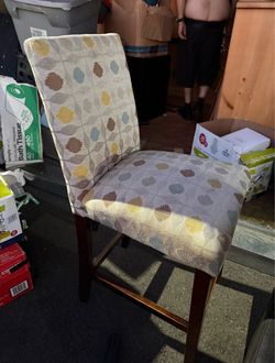 Free to counter height, upholstered barstools
