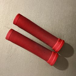 Red Bike Grips