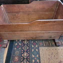 Small Antique cradle Hand Made