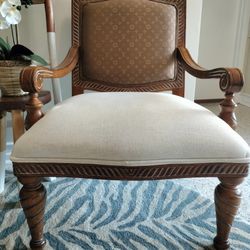 (2) LV Newly Upholstered Armchairs for Sale in Bradenton, FL - OfferUp