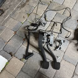 2006 BMW E90 Manual Brake Paddle With Hydraulic Hoses And Clutch Slave Cylinder