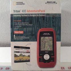 Magellan Triton 400 Adventure Pack. (See Description)