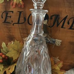 Princess House Glass Wine Decanter 