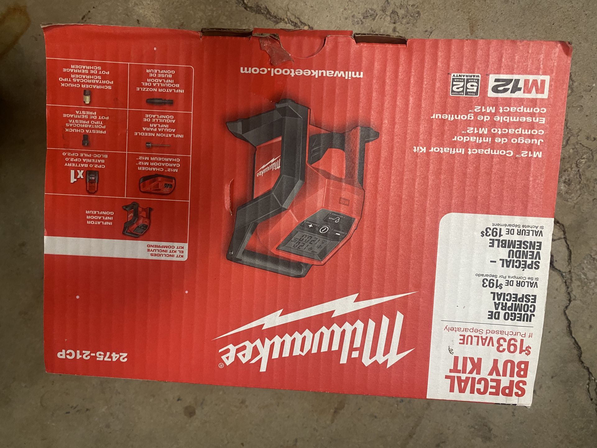 Milwaukee Battery & Charger