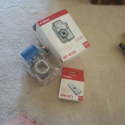 canon water proof case and water proof weight
