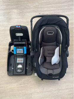 (Used) Evenflow stroller and car seat combo