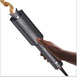 TYMO Automatic Rotating Curling Iron - TYMO CURLPRO Beach Waves Curling Wand, Portable Hair Curler, 500 Million Ionic, Dual Voltage & Lightweight for 