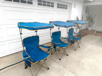 3 - BEACH  or CAMPING CHAIRS