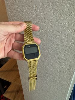 Nixon Gold Rerun Digital Watch