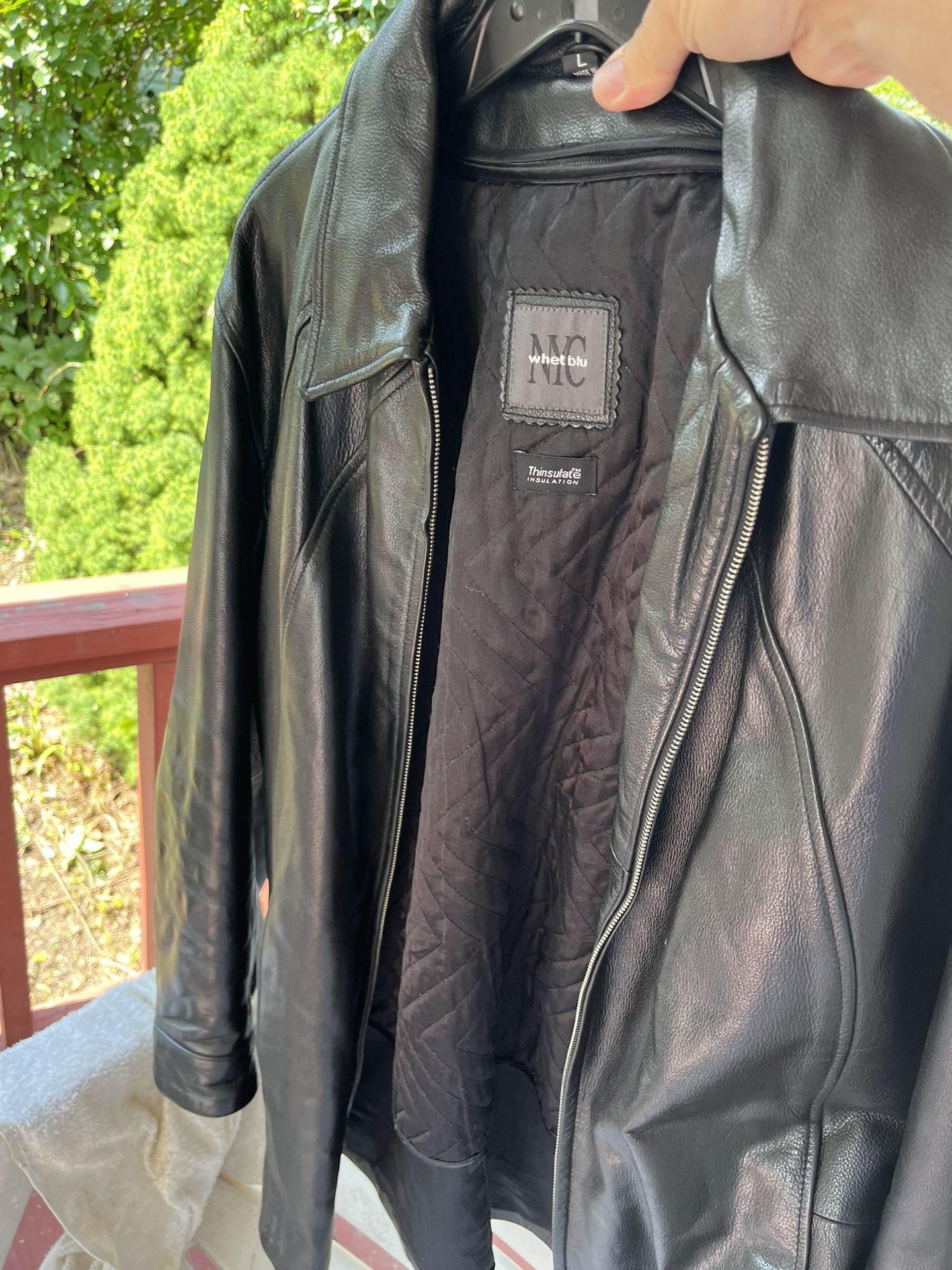  Leather Jacket Size Large $30