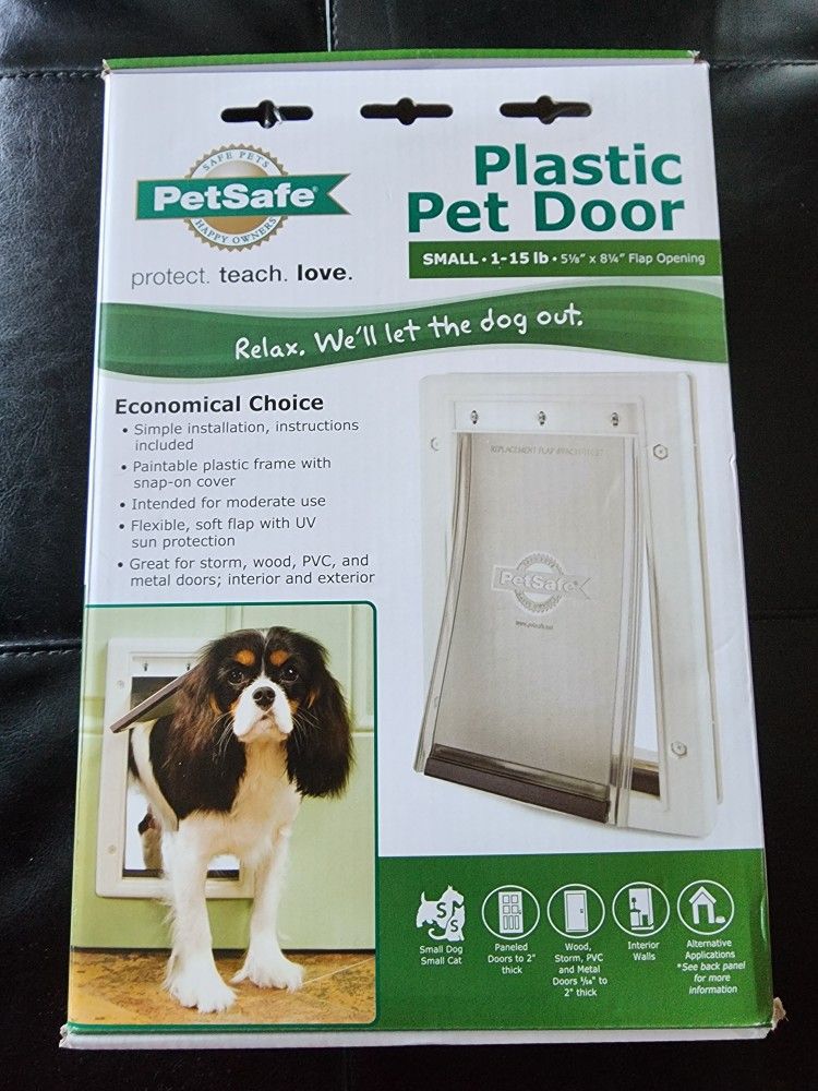 New Doggie Door For Small Dog