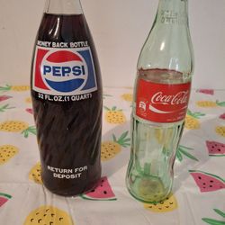 Pepsi And Coca-Cola Collector Bottles 